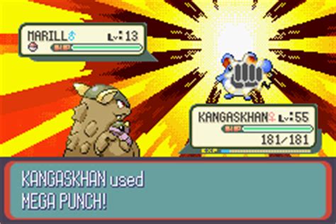 mega punch fire red|Serebii.net Generation 1 AttackDex .